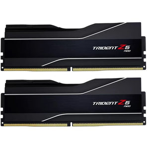 G.skill 64 gb ddr5-6000 (2x 32 gb) kit werkgeheugen (zwart, f5-6000j3238g32gx2-tz5n, trident z5 neo, expo)