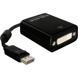 Delock displayport naar dvi-i adapter (zwart, 0,12 meter, passief)