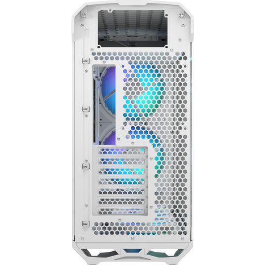 Fractal design torrent white rgb tg clear tint midi tower behuizing (wit | 2x usb-a | 1x usb-c | rgb | window)