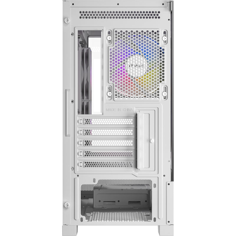 Load image into Gallery viewer, Antec cx500m argb mini tower behuizing (wit | 2x usb-a | 1x usb-c | tempered glass)
