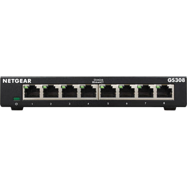 Netgear gs308 switch (zwart)