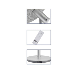 Termozeta airzeta titanium draadloze statiefventilator (titanium, tzaztn01)