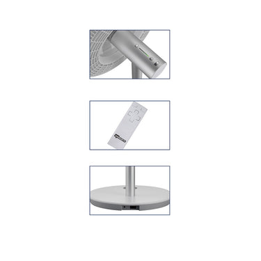 Termozeta airzeta titanium draadloze statiefventilator (titanium, tzaztn01)