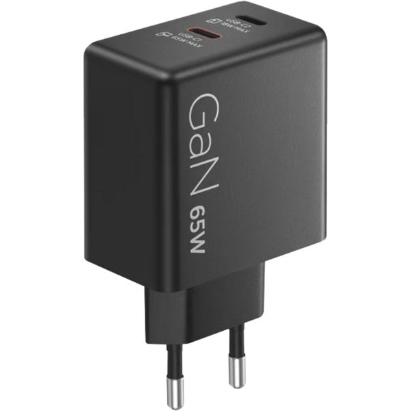 Load image into Gallery viewer, Lenovo dual usb-c (65w) gan (zwart, 2x usb-c, power delivery)

