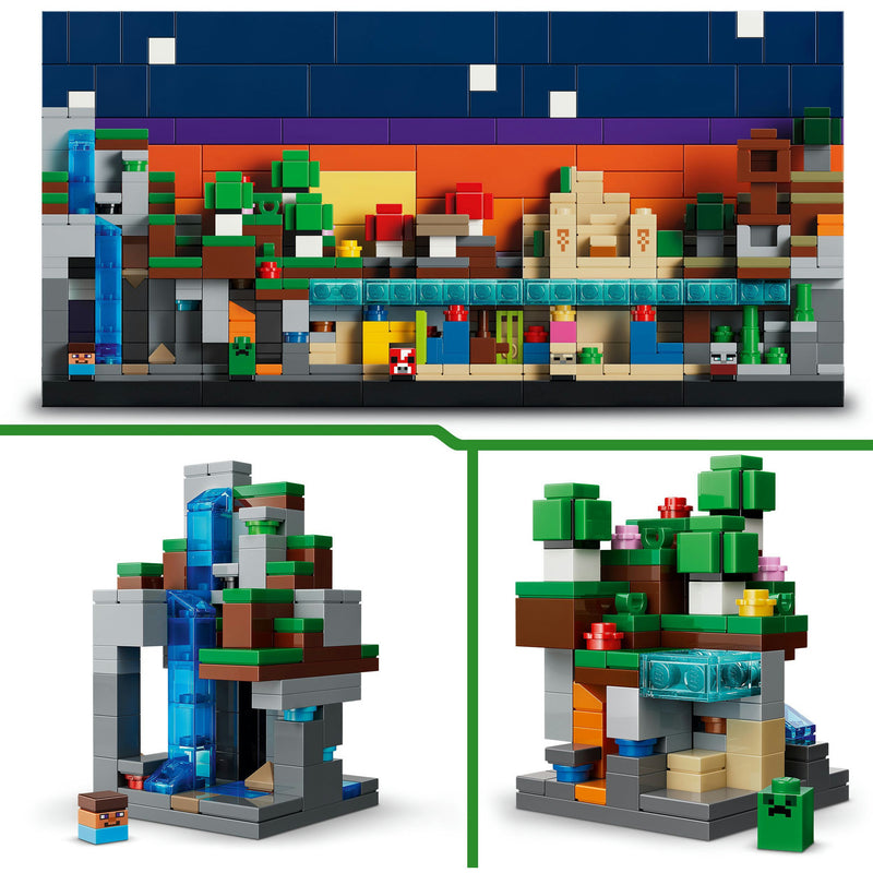 Load image into Gallery viewer, Lego minecraft 21589 minibiomen
