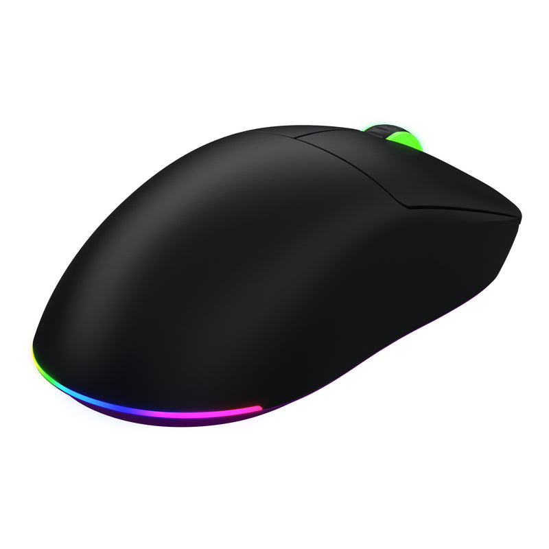 Chargez l'image dans la visionneuse de la galerie, Hator quasar 3 ultra 8k wireless gaming muis (zwart, 400 - 30.000 dpi, rgb, 2.4ghz bluetooth 5.1 usb)
