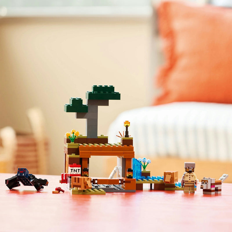Load image into Gallery viewer, Lego minecraft 21269 de gordeldieren bij de mijn
