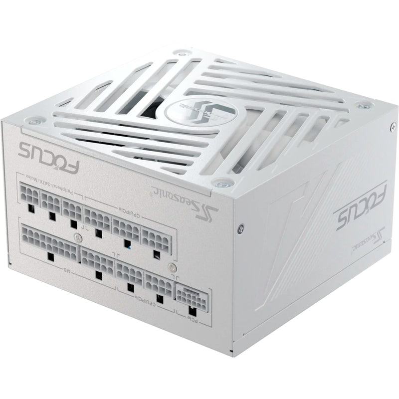 Load image into Gallery viewer, Seasonic focus-gx-850-v4 atx3.0 modulaire 850 watt voeding (wit, 1x 12vhpwr, 3x pcie)

