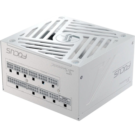 Seasonic focus-gx-850-v4 atx3.0 modulaire 850 watt voeding (wit, 1x 12vhpwr, 3x pcie)