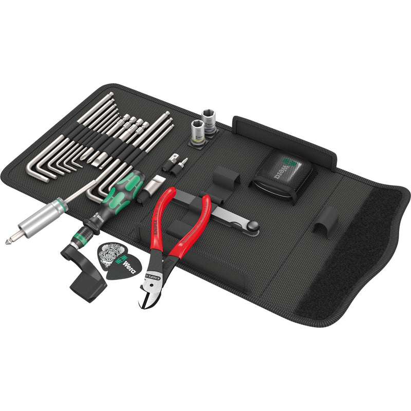 Load image into Gallery viewer, Wera 9100 gitarenreparatieset, 27‑delig gereedschapsset (zwart)

