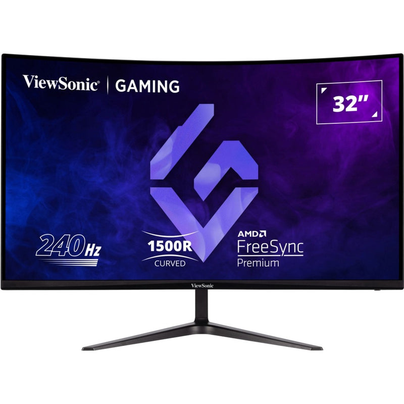 Load image into Gallery viewer, Viewsonic vx3219-pc-mhd 32 curved gaming monitor (zwart, 2x hdmi, 1x displayport, 240 hz)
