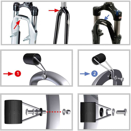 Rixen kaul - klickfix universal fork bracket for battery lights