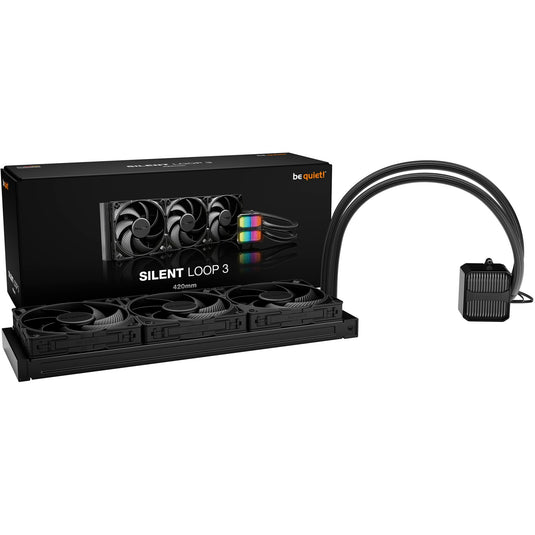 Be quiet! silent loop 3 420 waterkoeling (zwart, 4-pin pwm)