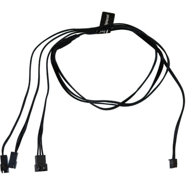 Alphacool digital rgb led y-kabel 3-weg met jst male connector (zwart, 60cm)