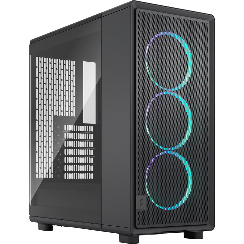 Chargez l'image dans la visionneuse de la galerie, Fractal design epoch rgb midi tower behuizing (zwart | 2x usb-a | 1x usb-c | rgb | tempered glass)
