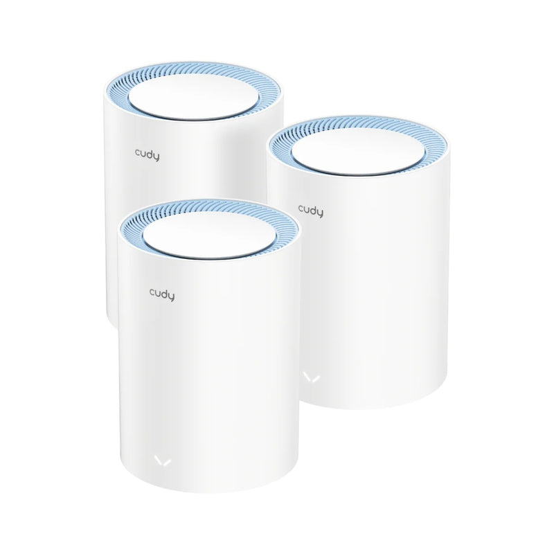 Load image into Gallery viewer, Cudy ac1200 mesh wi-fi system (3-pack) mesh router (wit)
