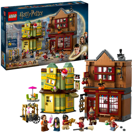 Lego harry potter - zwik zwachtels zwerkbalpaleis en ijssalon constructiespeelgoed (76452)