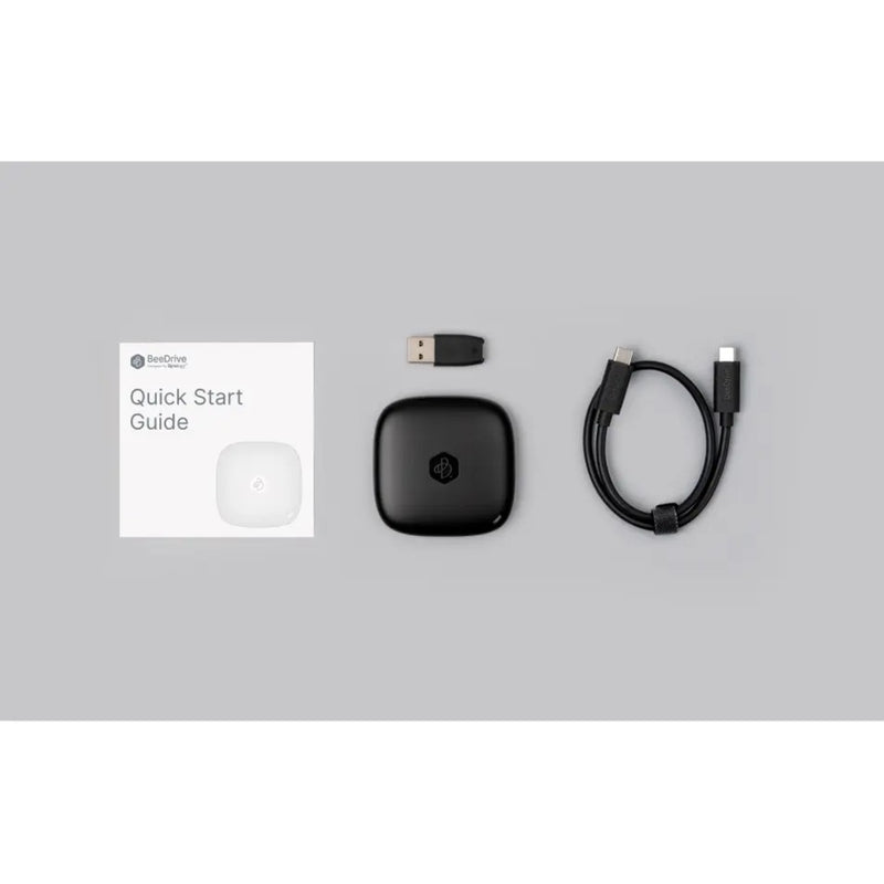 Load image into Gallery viewer, Synology beedrive 1 tb externe ssd (zwart, usb 3.2 gen 2 (type c))
