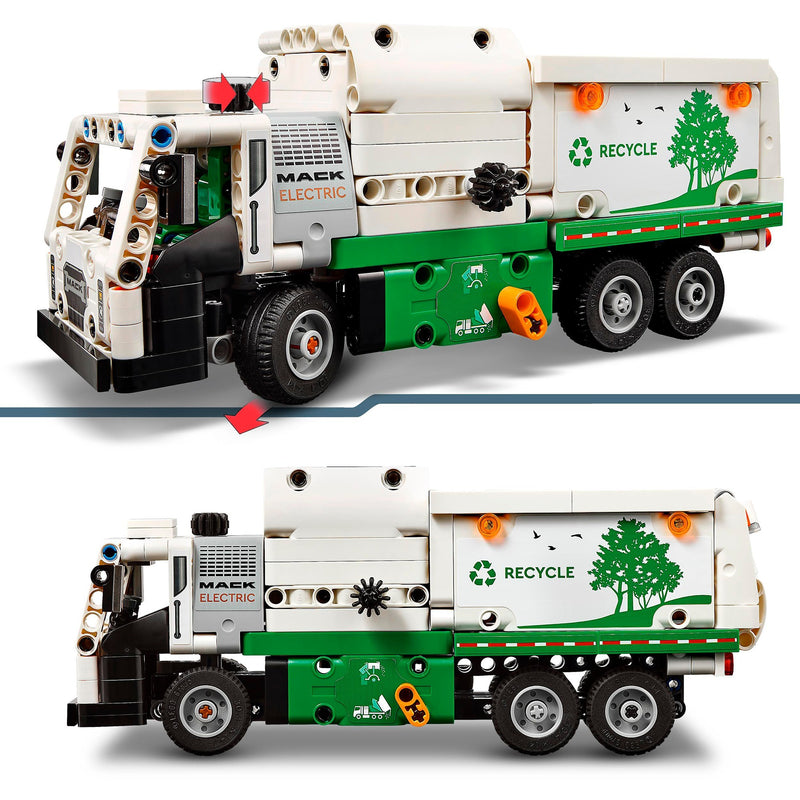 Load image into Gallery viewer, Lego technic - mack lr electric vuilniswagen constructiespeelgoed (42167)
