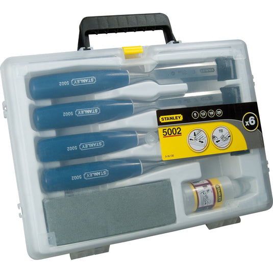 Stanley steekbeitelset basic 6-delig