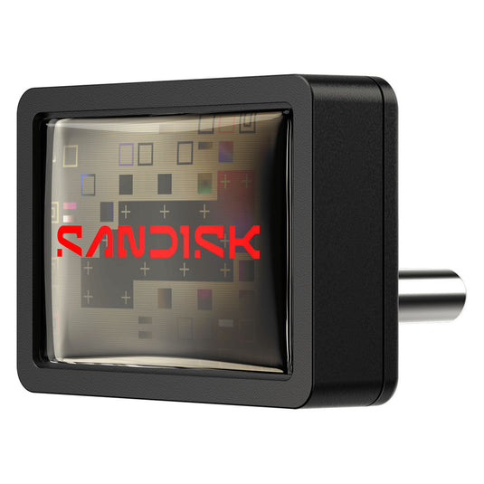 Sandisk extreme fit usb-c-flashdrive 128 gb usb-stick (zwart, usb-c 3.2 (5 gbit s))