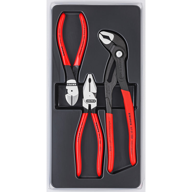 Load image into Gallery viewer, Knipex kracht-set 00 20 10 tangenset (zwart, 3-delig)
