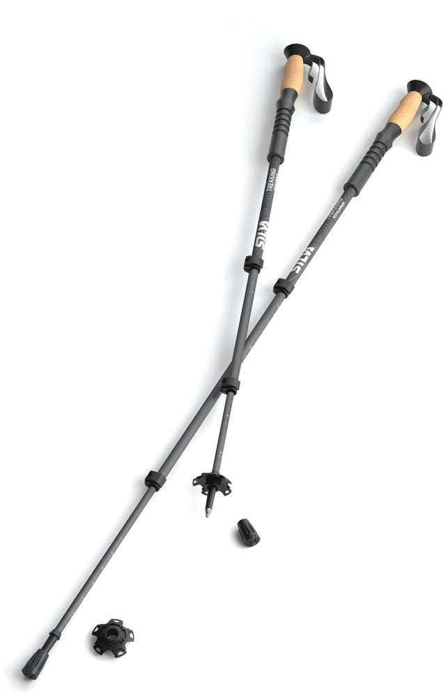 Load image into Gallery viewer, Silva trekking poles aluminum cork - hiking poles
