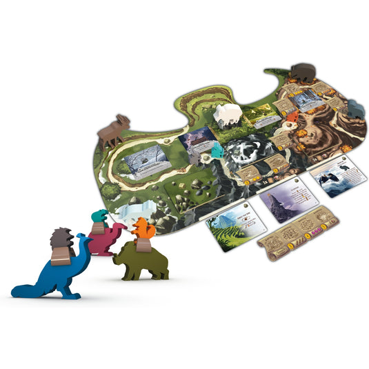 White goblin games everdell: spirecrest bordspel (nederlands, uitbreiding, 1 - 4 spelers, 60 minuten, vanaf 10 jaar)