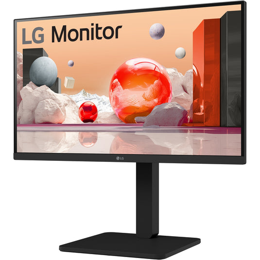 Lg 24ba450-b 24 monitor (zwart, vga, hdmi, displayport, sound)