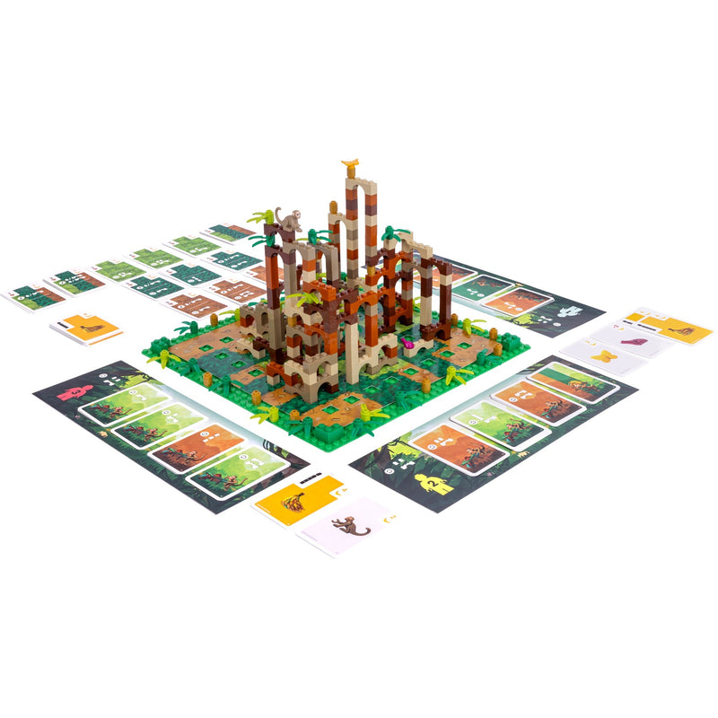 Afbeelding laden in galerijviewer, Asmodee lego monkey palace bordspel
