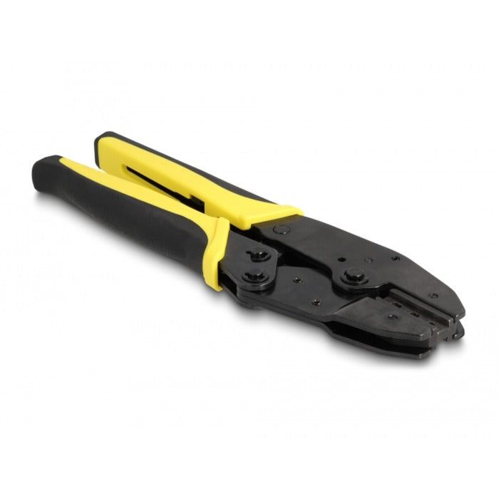 Load image into Gallery viewer, Delock crimping tool for dl4 plug 2.5 - 6 mm² krimptang (geel zwart)
