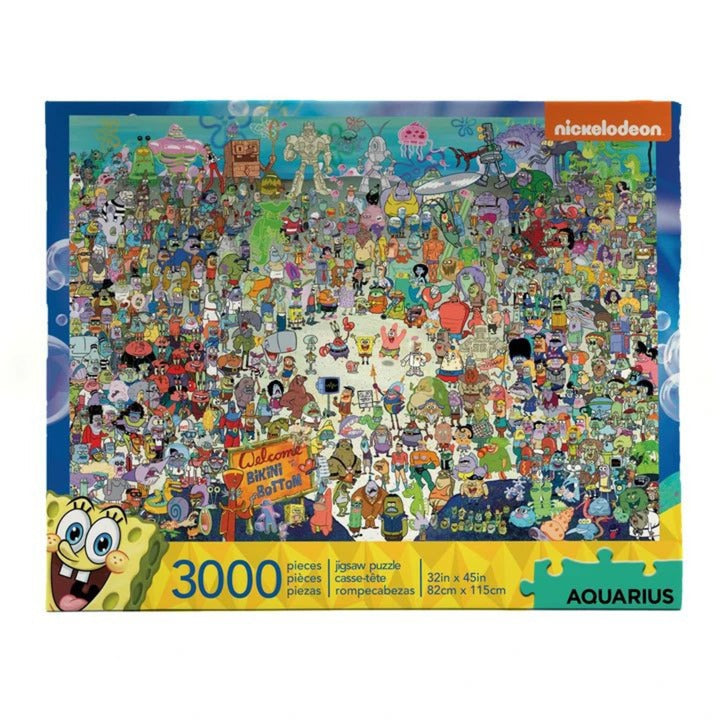 Load image into Gallery viewer, Spongebob jigsaw puzzle bikini bottom puzzel (3000 stukjes)
