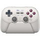 8bitdo pro 3 bluetooth gamepad (lichtgrijs rood, switch 1 2, pc, android, 2.4 ghz bluetooth usb)