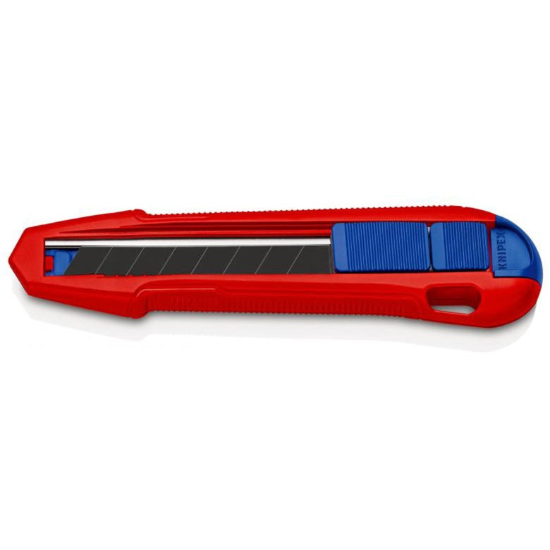ギャラリービューアに画像をロードする, Knipex cutix universele mes stanleymes (rood blauw, incl. 2 mesbladen)
