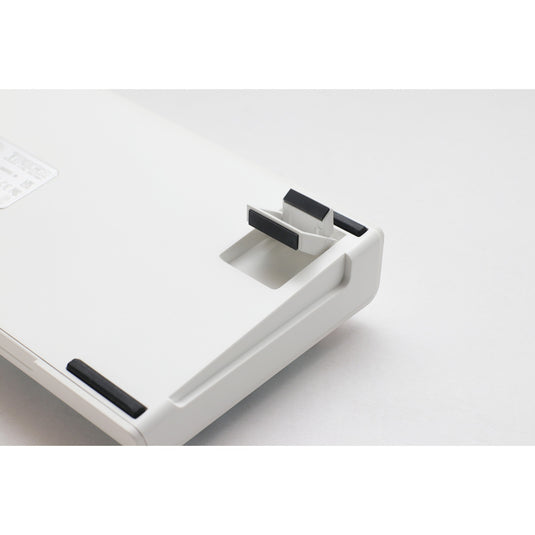 Ducky projectd tinker 65 - pom edition met qmk via, toetsenbord (lichtblauw wit, us lay-out, kailh box cream pro, rgb led, double-shot pbt, hot-swappable pom, gasket mount, 65%)