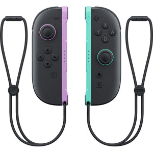 Nintendo joy-con 2 controllerset (lichtpaars lichtgroen)
