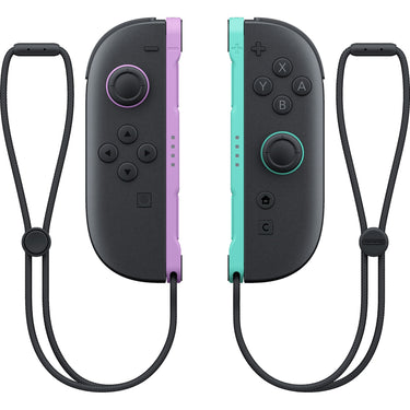 Nintendo joy-con 2 controllerset (lichtpaars lichtgroen)