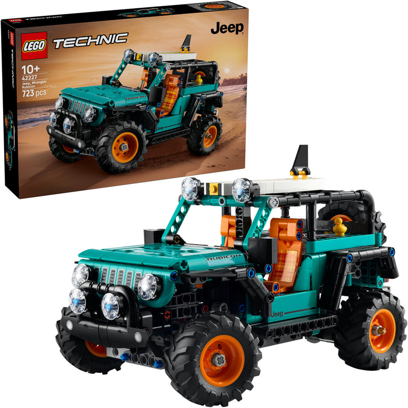 Cargue la imagen en el visor de la galería, Lego technic 42227 jeep wrangler rubicon terreinwagen
