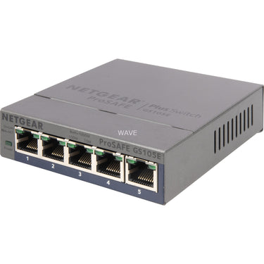Netgear prosafe gs105e v2 switch (grijs)