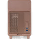 Thermaltake tr100 gravel sand mini tower behuizing (lichtbruin | 2x usb-a | 1x usb-c)