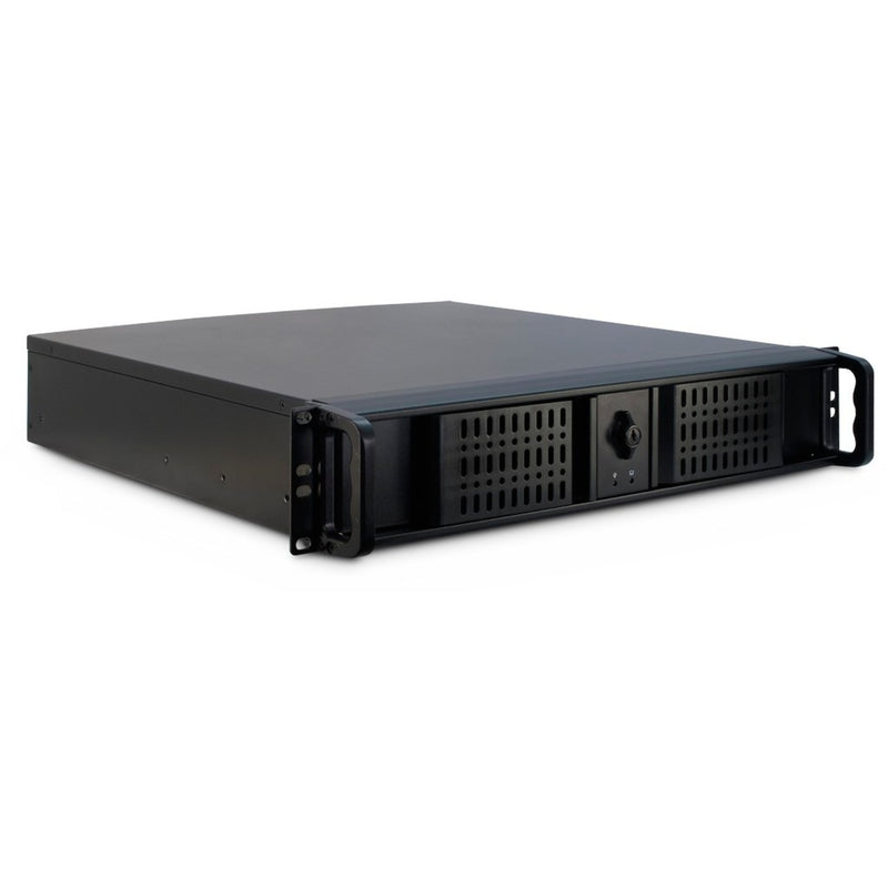 Load image into Gallery viewer, Inter-tech 2u-2098-sk rack behuizing (zwart | 2x usb-a)
