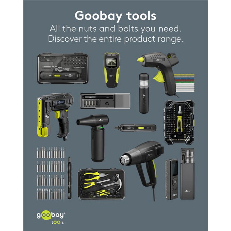 Load image into Gallery viewer, Goobay cordless mini vacuum cleaner superior handstofzuiger (zwart)
