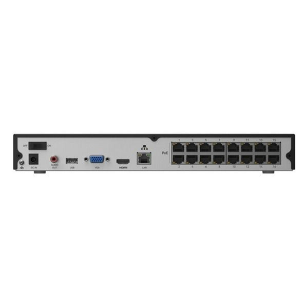Afbeelding laden in galerijviewer, Reolink rp-pn16-nhd, 16-kanaals poe nvr netwerk video recorder (zwart)
