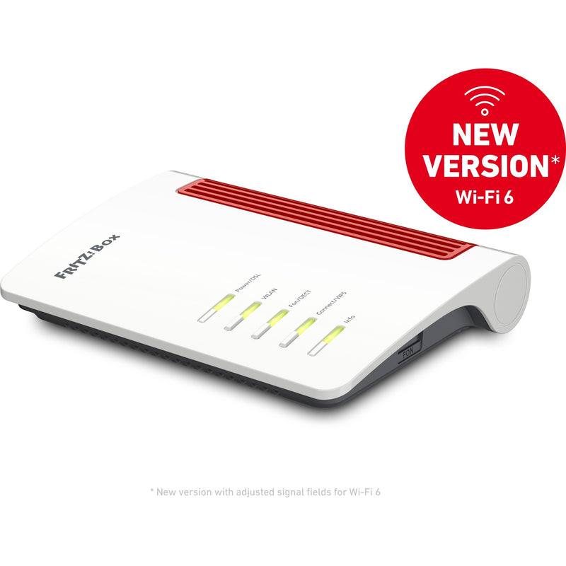 Load image into Gallery viewer, Fritz! box 7530 ax international router (wit rood, mesh wi-fi)
