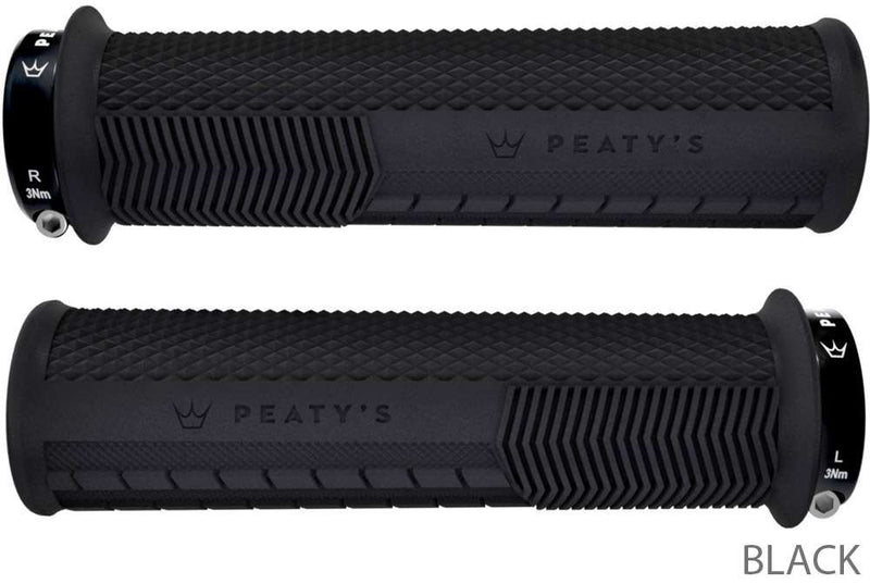 Load image into Gallery viewer, Peaty's monarch knurl grips thick
