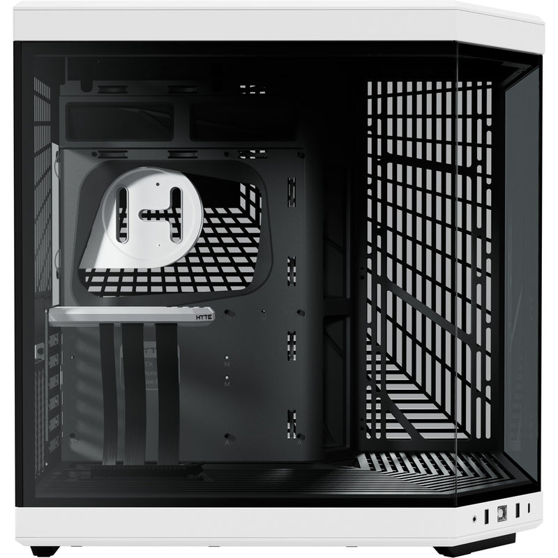 Load image into Gallery viewer, Hyte y70 midi tower behuizing (zwart wit | 2x usb-a | 1x usb-c | tempered glass)
