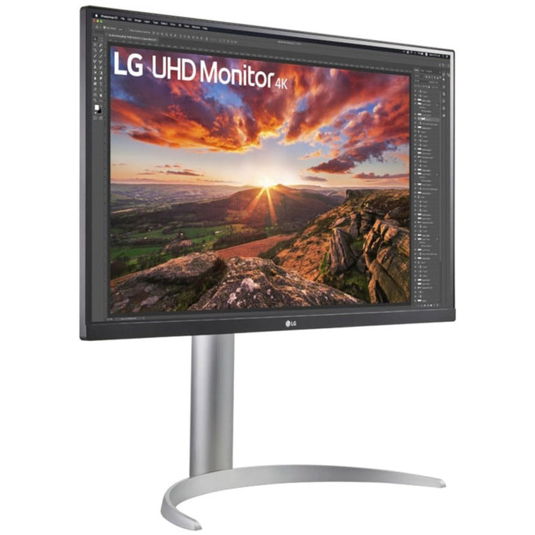 Chargez l'image dans la visionneuse de la galerie, Lg ultrafine 27up850k-w 27 4k uhd monitor (zilver zwart, 2x hdmi, displayport, 2x usb-a, usb-c)

