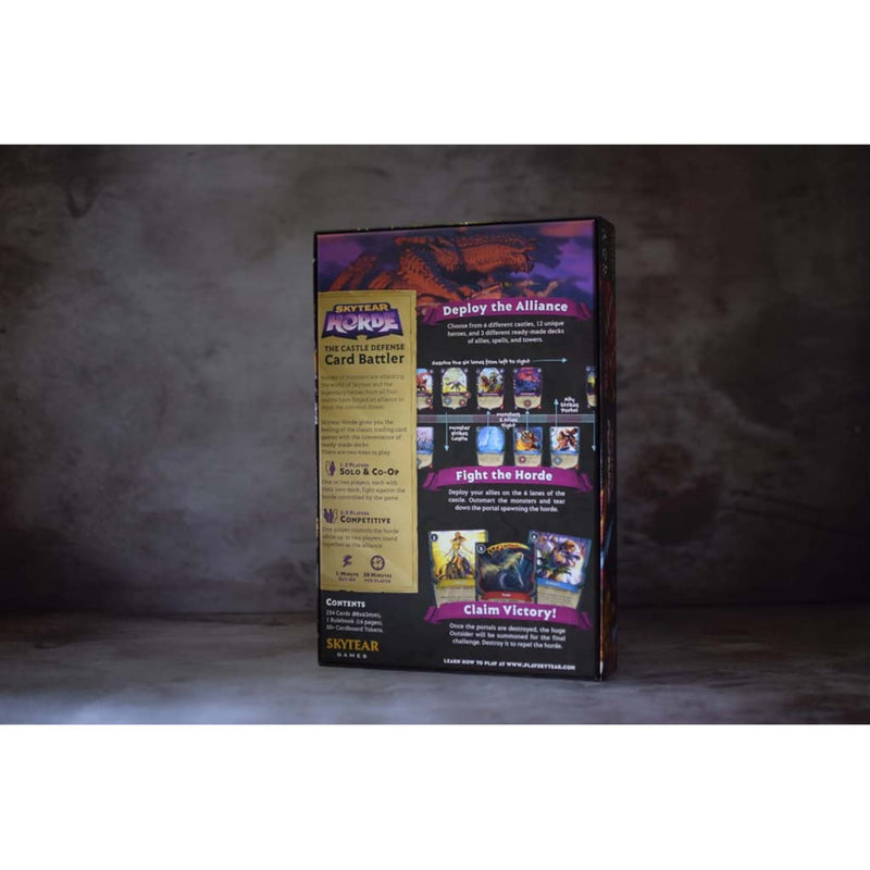 Afbeelding laden in galerijviewer, European player network skytear horde bordspel (engels, 1 - 3 spelers, 30 minuten, vanaf 14 jaar)
