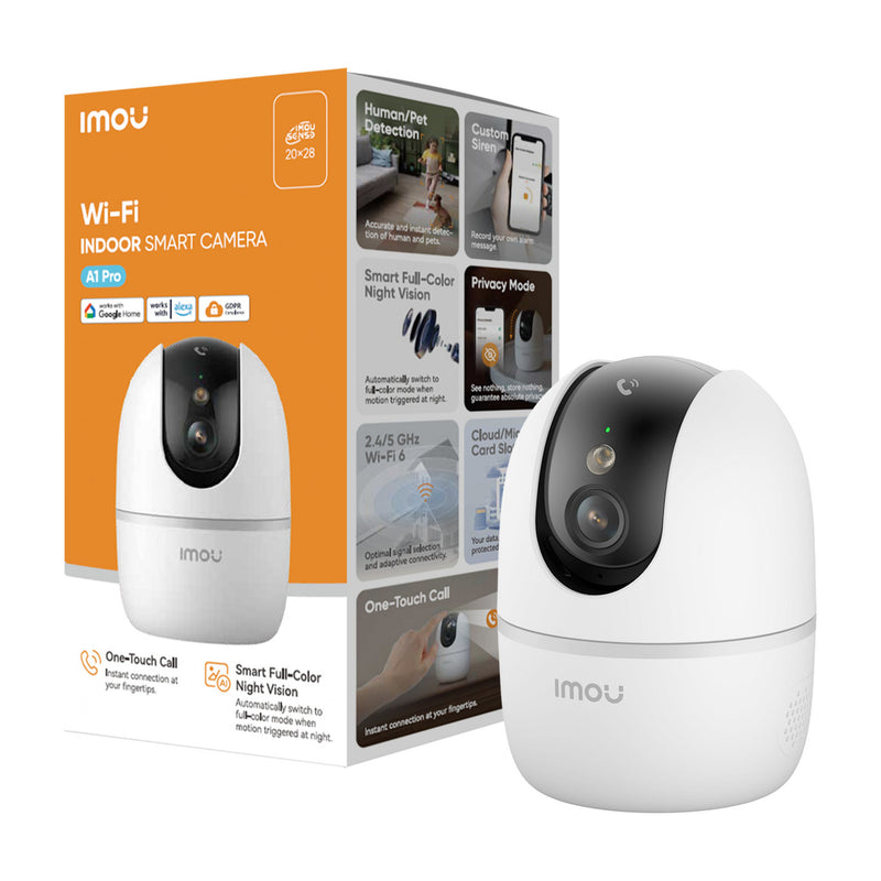 Laden Sie das Bild in Galerie -Viewer, Imou a1 pro 4k beveiligingscamera (wit, 8mp (3840×2160), wifi 6)
