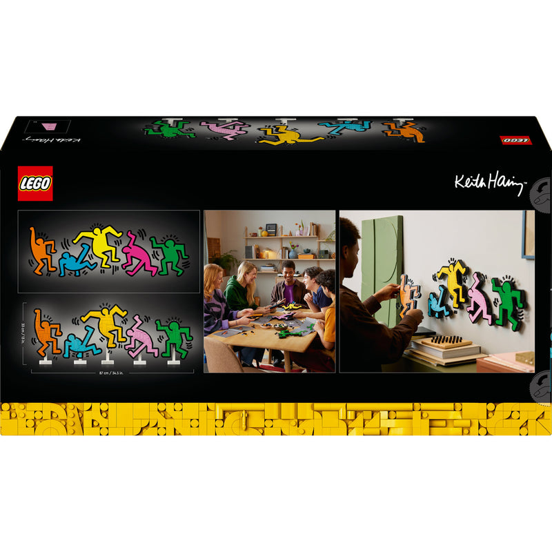 Load image into Gallery viewer, Lego art 31216 keith haring dansende figuren
